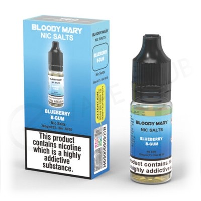 Blueberry B-Gum Nic Salt E-Liquid by Bloody Bar