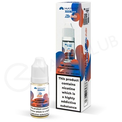 Blueberry Cherry Cranberry E-Liquid by Hayati Pro Max Nic Salts