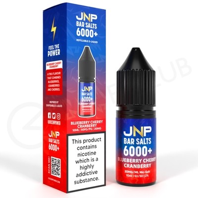 Blueberry Cherry Cranberry E-Liquid by JNP Bar Salts 6000+