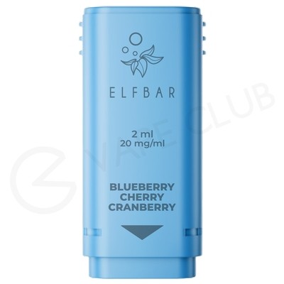 Blueberry Cherry Cranberry Elf Bar 1200 Prefilled Pod