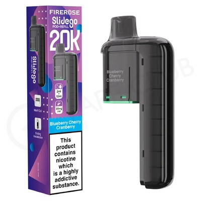 Blueberry Cherry Cranberry Firerose Slidego 20K Refill Pod