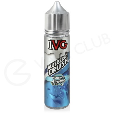 Blueberry Crush Shortfill E-liquid by IVG Menthol 50ml