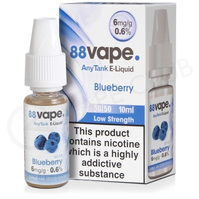 Blueberry E-Liquid by 88Vape Any Tank