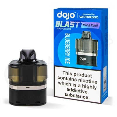 Blueberry Ice Vaporesso Dojo Blast 6000 Prefilled Pod