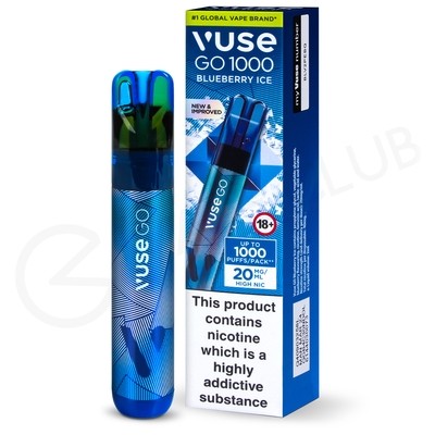 Blueberry Ice Vuse Go 1000 Disposable Vape