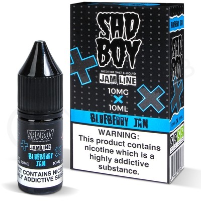 Blueberry Jam Nic Salt E-Liquid by Sadboy