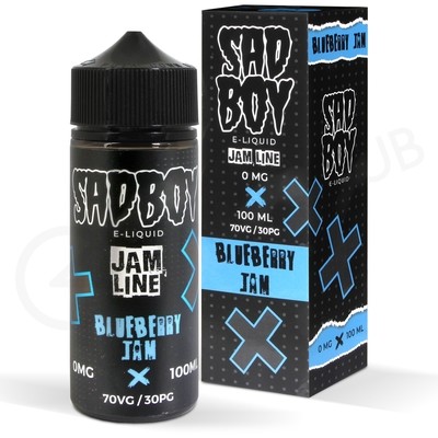 Blueberry Jam Shortfill E-Liquid by Sadboy 100ml