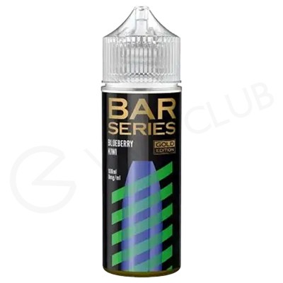 Blueberry Kiwi Shortfill E-Liquid by Bar Series Gold Edition 100ml