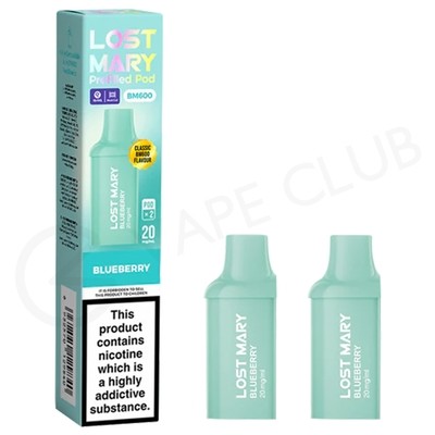 Blueberry Lost Mary BM600 Prefilled Pods