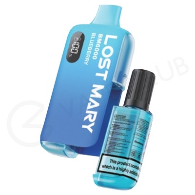 Blueberry Lost Mary BM6000 Disposable Vape Kit