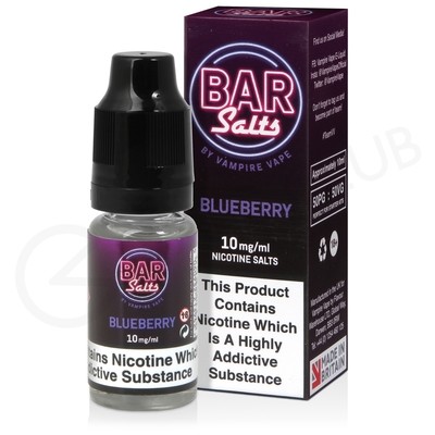 Blueberry Nic Salt E-Liquid by Bar Salts