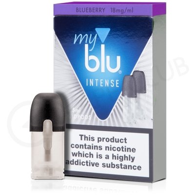 Blueberry Nic Salt E-Liquid Pod by MyBlu Intense