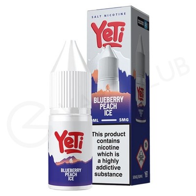 Blueberry Peach Ice Nic Salt E-Liquid by Yeti Summit Series