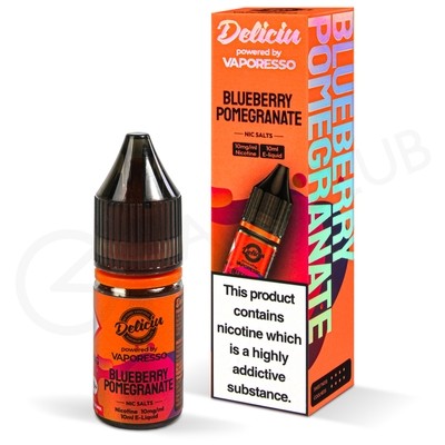 Blueberry Pomegranate Nic Salt E-Liquid by Deliciu