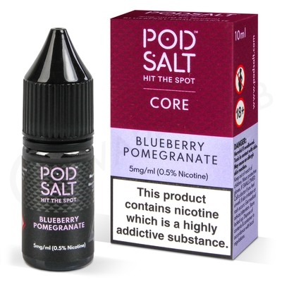 Blueberry Pomegranate Nic Salt E-Liquid by Pod Salt