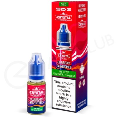 Blueberry Raspberries Nic Salt E-Liquid by Crystal Original