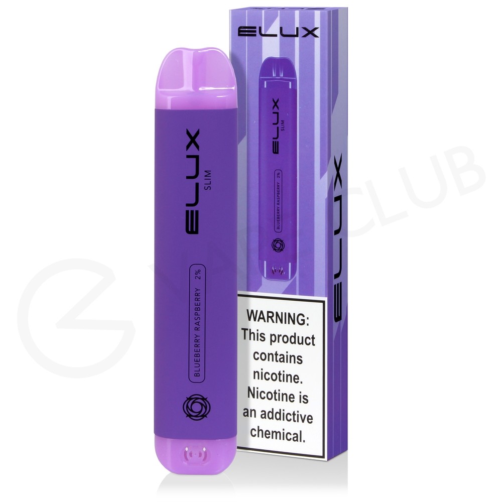 Blueberry Raspberry Elux Slim Disposable Vape