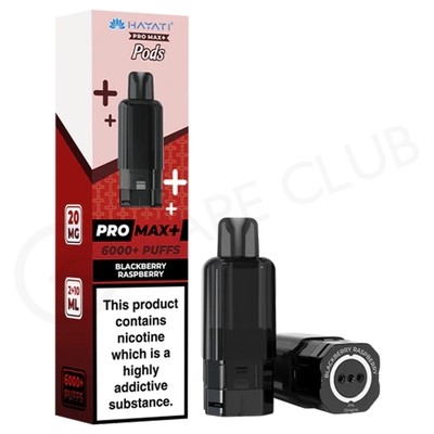 Blueberry Raspberry Hayati Pro Max Plus Refill Pack