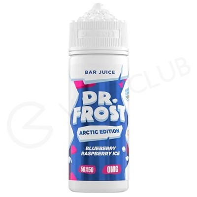 Blueberry Raspberry Ice Shortfill E-Liquid by Dr Frost Arctic Edition 100ml