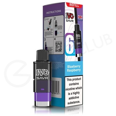 Blueberry Raspberry IVG Savr Refill Pack