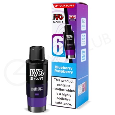 Blueberry Raspberry IVG Savr Refill Pack
