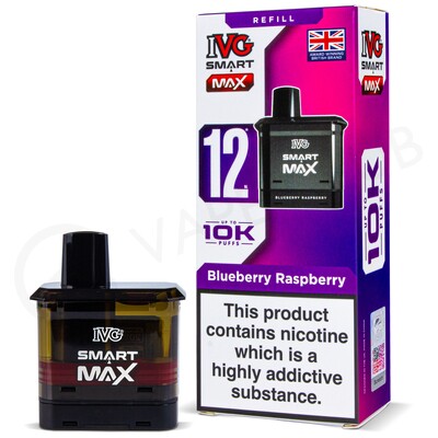 Blueberry Raspberry IVG Smart Max Refill Pack