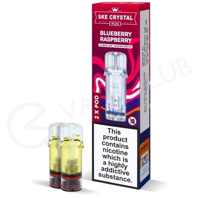 Blueberry Raspberry SKE Crystal Plus Prefilled Pod