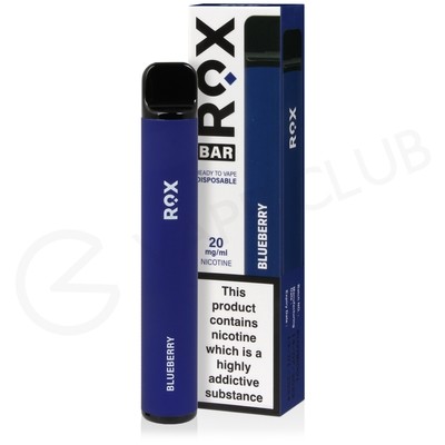 Blueberry Rox Bar 600 Disposable Vape