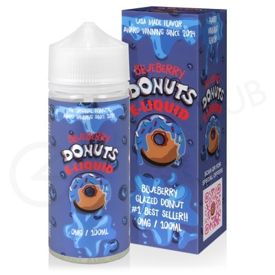 Blueberry Shortfill E-Liquid by Donuts 100ml