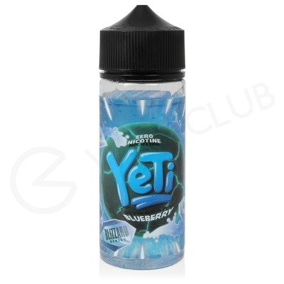 Blueberry Shortfill E-Liquid by Yeti Blizzard 100ml