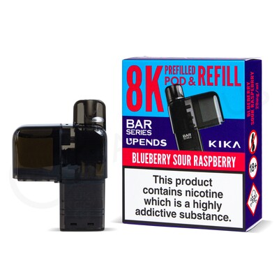 Blueberry Sour Raspberry Bar Series Kika 8K Refill Pod