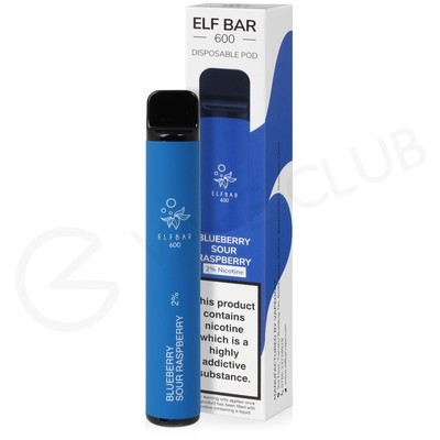 Blueberry Sour Raspberry Elf Bar Disposable Vape