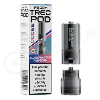 Blueberry Sour Raspberry Feoba Treo 33K Refill Pack