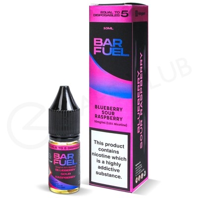 Blueberry Sour Raspberry Nic Salt E-Liquid by Bar Fuel