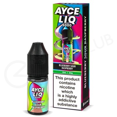 Blueberry Sour Raspberry Nic Salt E-Liquid by Dovpo Ayce Liq 5000