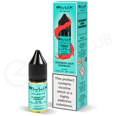 Blueberry Sour Raspberry Nic Salt E-Liquid by Elux Legend