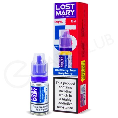 Blueberry Sour Raspberry Nic Salt E-Liquid by Lost Mary