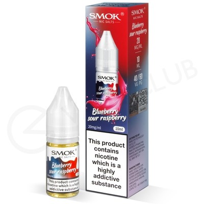 Blueberry Sour Raspberry Nic Salt E-Liquid by Smok