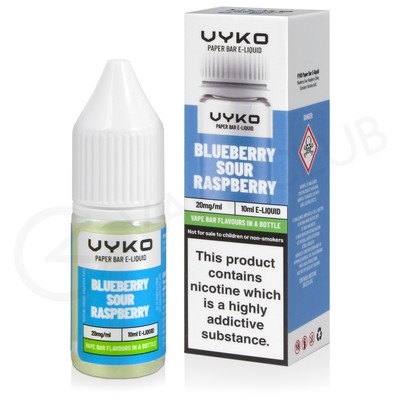 Blueberry Sour Raspberry Nic Salt E-Liquid by Vyko