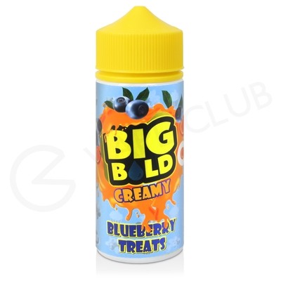Blueberry Treats Shortfill E-Liquid by Big Bold Creamy 100ml