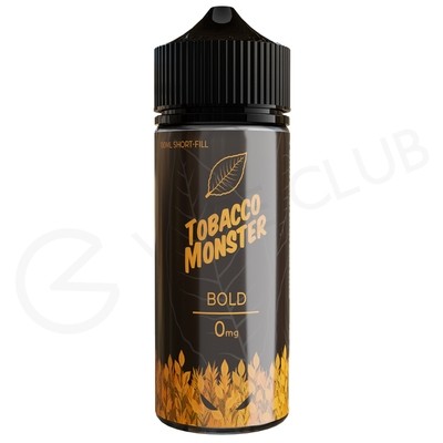 Bold Tobacco Shortfill E-Liquid by Tobacco Monster 100ml