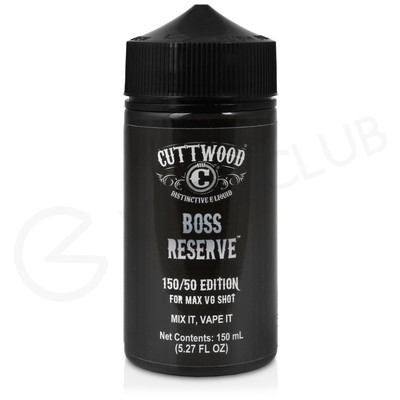 Boss Reserve Shortfill E-Liquid by Cuttwood 150ml