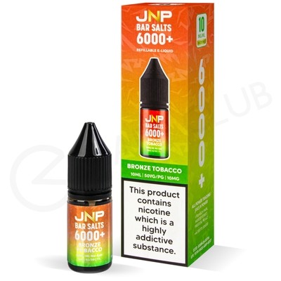 Bronze Tobacco E-Liquid by JNP Bar Salts 6000+