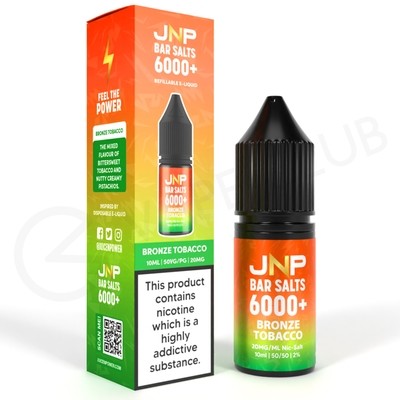 Bronze Tobacco E-Liquid by JNP Bar Salts 6000+