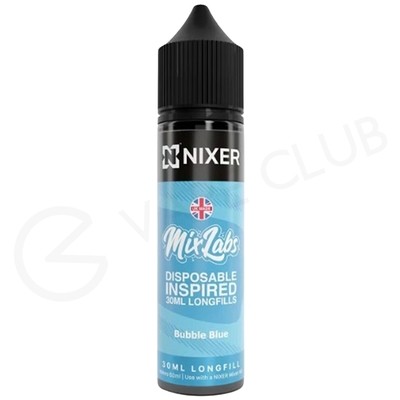 Bubble Blue Longfill Concentrate by Nixer x Mix Labs