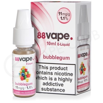 Bubblegum E-Liquid by 88Vape