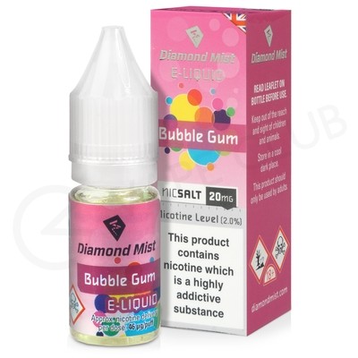 Bubblegum Nic Salt E-Liquid by Diamond Mist