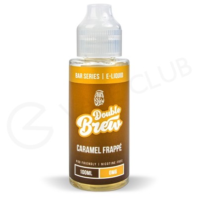 Caramel Frappe Shortfill E-Liquid by Double Brew Bar Series 100ml