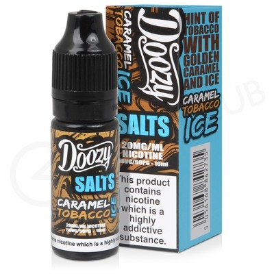 Caramel Tobacco Ice Nic Salt E-Liquid by Doozy Salts
