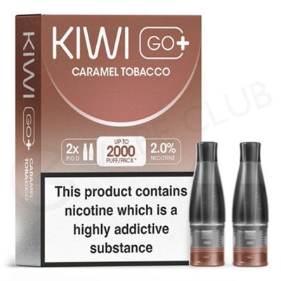 Caramel Tobacco Kiwi Go Plus Prefilled Pod